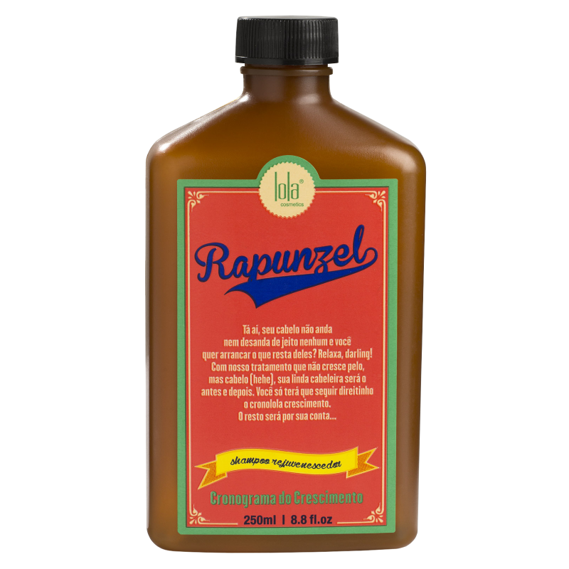 Lola From Rio – Rapunzel - Shampoing Activateur de Pousse - Renforce et Active - 200ml