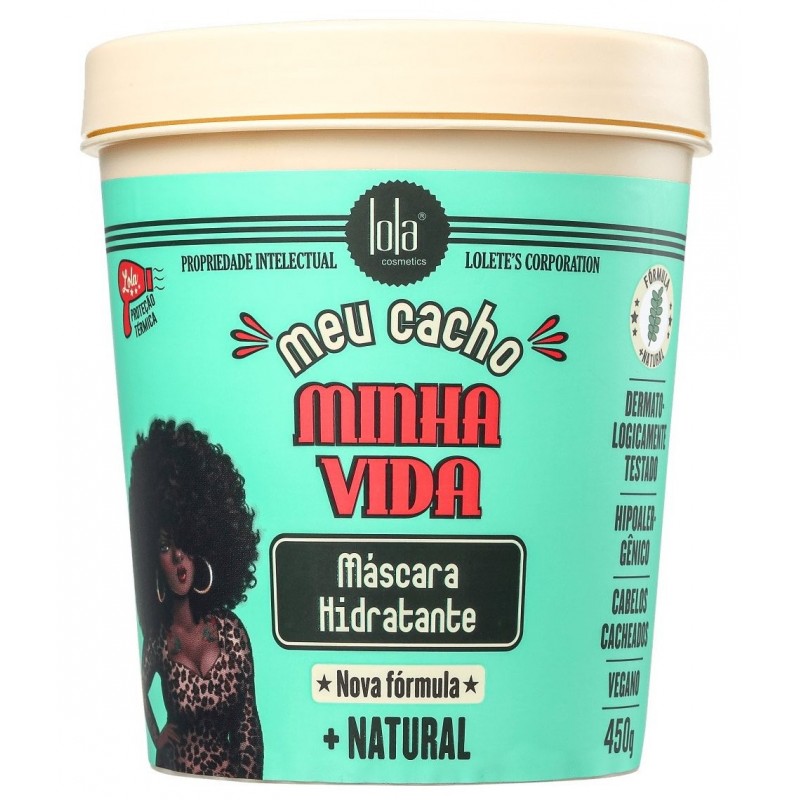 Meu Cacho Minha Vida - Masque Hydratant Léger - de Lola From Rio - 450gr