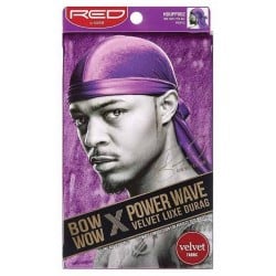 Durag Power Waves - Velours Luxueux - Bow Wow - Violet