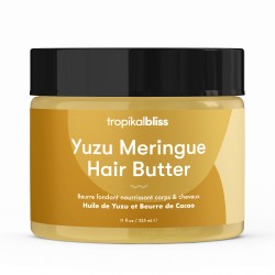 Tropikal Bliss - Beurre Scellant au Yuzu - Yuzu Meringue Hair Butter