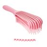 Afro Kurly Brush – Brosse démêlante multi-branches - Rose