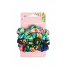 4 Large Small Scrunchies - Flora & Curl