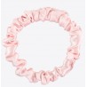 Gentle Kiss 100% pure silk scrunchie - Narrow - Baby Pink
