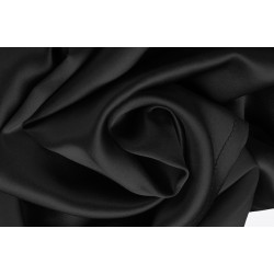 100% Pure Silk Pillowcase - Liquorice - 65 x 65 Hidden Zipper