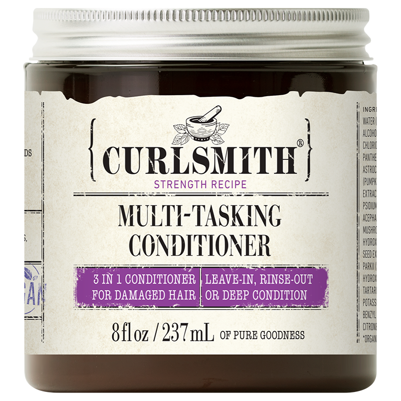 CurlSmith - 3 en 1 Protéiné - Masque , Après-shampoing, Leave-in - Multitasking conditioner