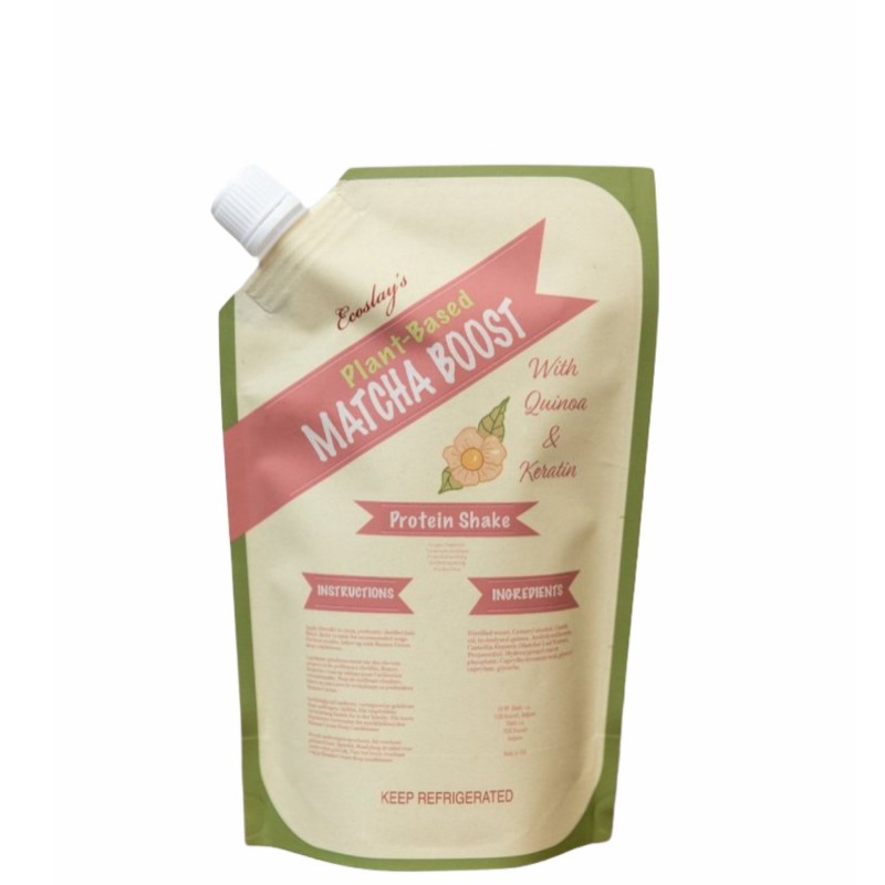 EcoSlay - Masque Protéiné Matcha Boost - Protein shake -236ml