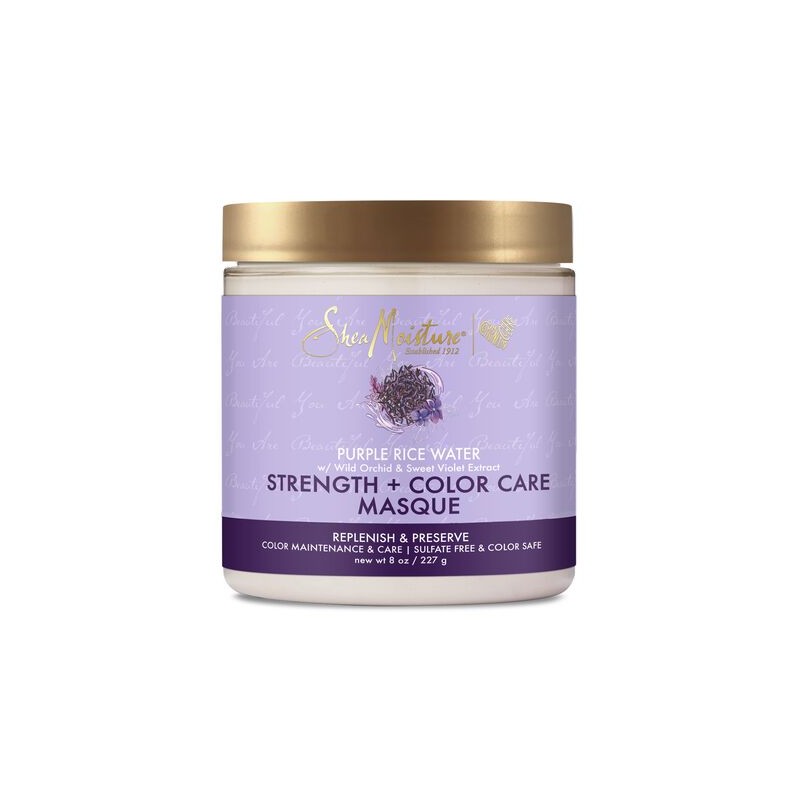 Shea Moisture Purple Rice Water Strength and Color Care Masque